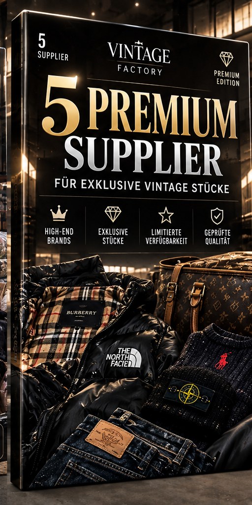 5 Premium Supplier für Vintage Reselling
